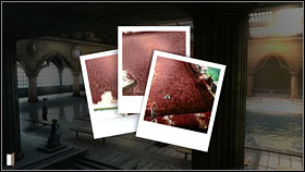 Take the polaroids left on the bench (2 points) - Chapter 4 - p. 1 - Walkthrough - Gray Matter - Game Guide and Walkthrough