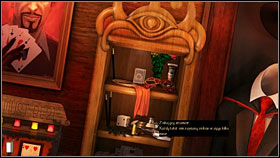 Of course you need to get rid of her in order to be able to look around the room freely - Chapter 6 - p. 2 - Walkthrough - Gray Matter - Game Guide and Walkthrough