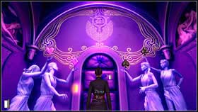 Approach the middle door in the back of the room - Chapter 8 - p. 2 - Walkthrough - Gray Matter - Game Guide and Walkthrough