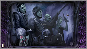 Go into the Club's private quarters and look at Mephistopheles (5 points) - Chapter 8 - p. 2 - Walkthrough - Gray Matter - Game Guide and Walkthrough