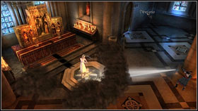 After finding the runaway's whereabouts (3 points) use Angela's paper fairy on the lantern you received from Mephistopheles (5 points) - Chapter 8 - p. 2 - Walkthrough - Gray Matter - Game Guide and Walkthrough