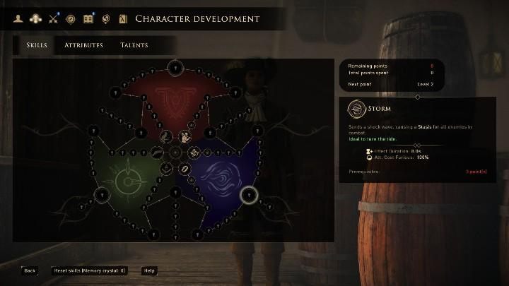The Divine Magic Ring is a skill you need to purchase in order to use all magical rings - GreedFall: Magic - Basics - GreedFall Guide