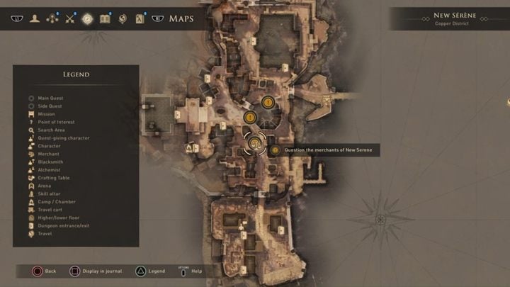 Where to start the quest - GreedFall: The Man With the Silver Coin - walkthrough - The Shadows of the Guard - GreedFall Guide