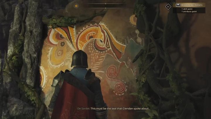 Move forward and approach the painting on the wall - GreedFall: The Trials of the Water - walkthrough - A Cure for Malichor - GreedFall Guide