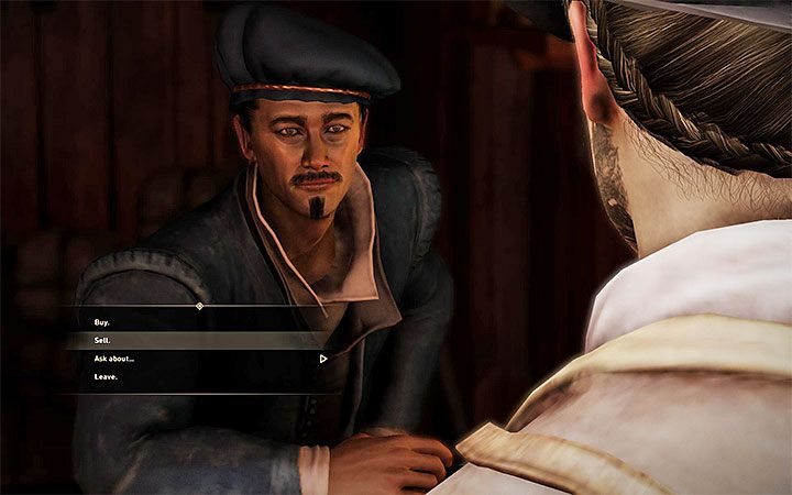 The first way to free up inventory space is to dispose of completely unnecessary equipment - GreedFall: Inventory capacity - how to deal with limits? - FAQ - GreedFall Guide