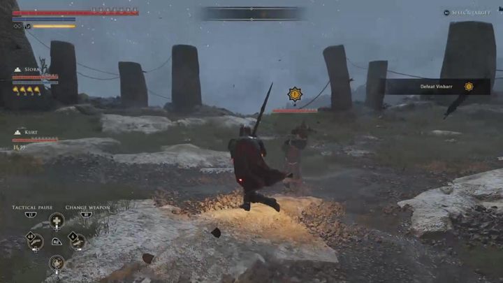 After the cutscene, you will fight Vinbarr - GreedFall: The Skys Teeth - walkthrough - Constantins Fate - GreedFall Guide