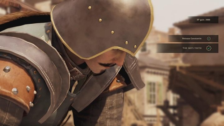 After taking care of Vinbarr, go to Constantin - GreedFall: The Skys Teeth - walkthrough - Constantins Fate - GreedFall Guide