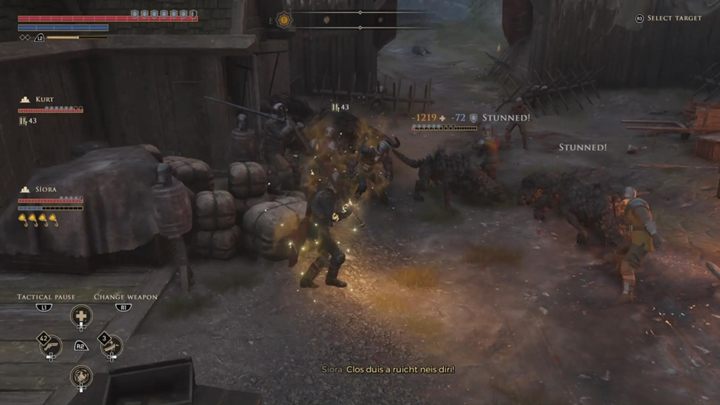 Talk to the Governor of San Matheus and then go help the outpost - GreedFall: The attack on San Matheus - walkthrough - A New Threat - GreedFall Guide