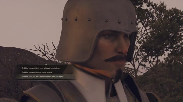 Is Vasco still thinking of going on a cruise - GreedFall: Vasco - Romance - Romances - GreedFall Guide