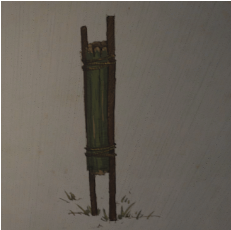 2 x long stick, 1 x bamboo log, 2 x rope, 3 x charcoal and 2 x stone - Green Hell: Water - blueprints, where to find? - Buildings - Green Hell Guide