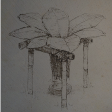 4 x long bamboo stick, 4 x bamboo stick, 4 x rope, 11 x banana Leaf - Green Hell: Water - blueprints, where to find? - Buildings - Green Hell Guide