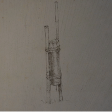 2 x long bamboo stick, 1 x bamboo log, 2 x rope, 3 x charcoal and 2 x stone - Green Hell: Water - blueprints, where to find? - Buildings - Green Hell Guide
