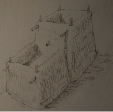 8 x long stick, 5 x mud brick, 6 x charcoal, 8 x stone, 3 x large stone, 1 x bamboo stick - Green Hell: Water - blueprints, where to find? - Buildings - Green Hell Guide