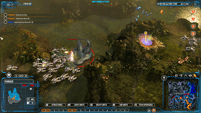 Building Alpha, just like any other elite unit, requires lots of resources and time - Mission 10 - The Terminal - Human campaign - Grey Goo - Game Guide and Walkthrough