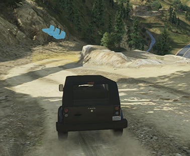 Turn! - GTA 5: Off-road Races map - Activities - GTA 5 Guide