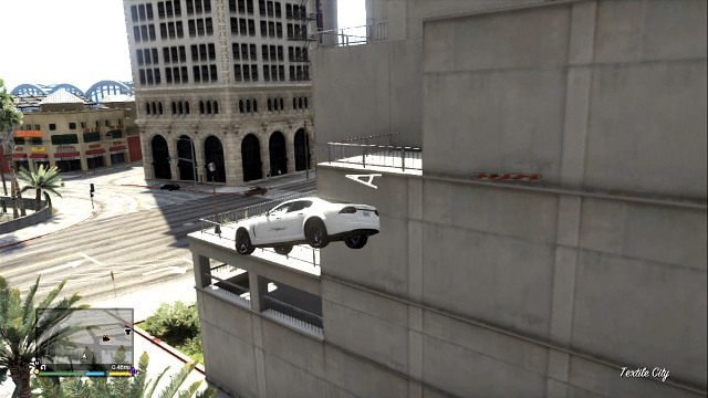 Performing big jumps is necessary for Stunt Challenges - GTA 5: How to use cars and motorcycles? - Basics - GTA 5 Guide