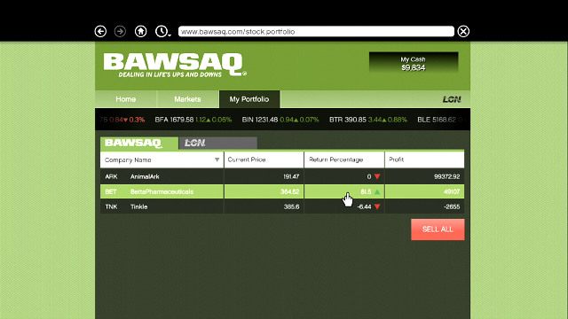 You get an access to the Stock Exchange via the Internet - GTA 5: How to play Stock Exchange? - Basics - GTA 5 Guide