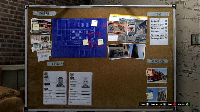 Choice of approach and crew takes place during planning the robbery - GTA 5: Choices during robberies - Basics - GTA 5 Guide