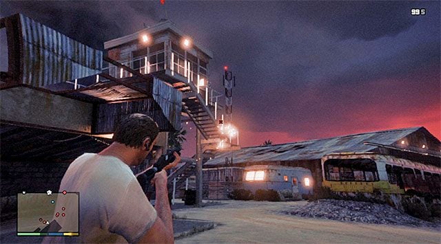 During the airport fights, use Trevors special skill to your advantage - GTA 5: Nervous Ron walkthrough - Main missions - GTA 5 Guide