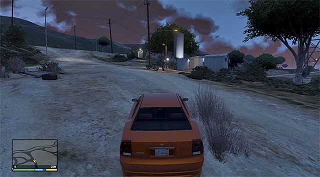 Meeting place with Franklin - GTA 5: Dead Man Walking walkthrough - Main missions - GTA 5 Guide