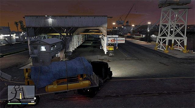 The place where the mission finishes - GTA 5: Minisub walkthrough - Main missions - GTA 5 Guide