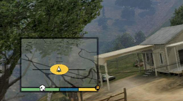 Every time you get close to the drop point, slow down and wait until a yellow circle appears on the radar (screen above) - GTA 5: McKenzie Field Hangar - Property missions - GTA 5 Guide