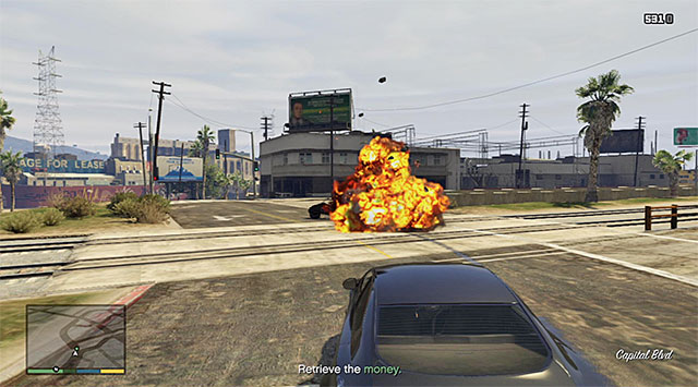 You need to kill the thief and retrieve the stolen money - GTA 5: Ten Cent Theater - Property missions - GTA 5 Guide