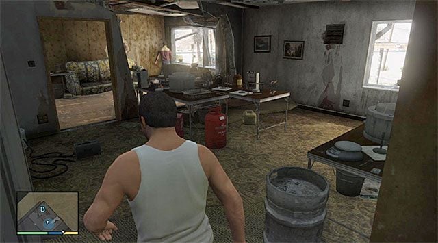 You need to reach the buildings upper floor - GTA 5: Paleto Score Setup walkthrough - Main missions - GTA 5 Guide