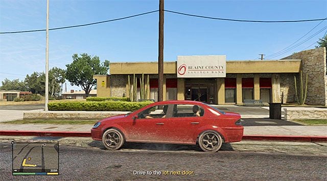 The banks main entrance - GTA 5: Paleto Score Setup walkthrough - Main missions - GTA 5 Guide