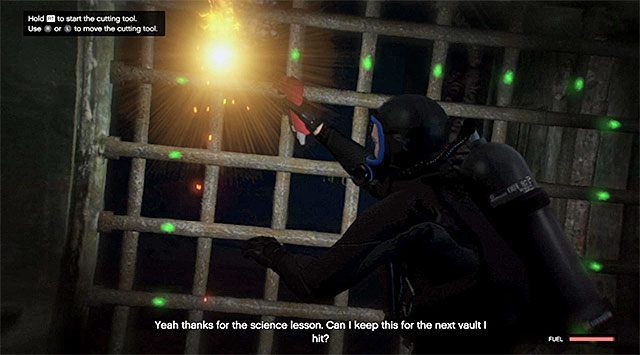 Press the appropriate button on the game pad to dive and follow your colleagues of the FIB - GTA 5: Monkey Business walkthrough - Main missions - GTA 5 Guide