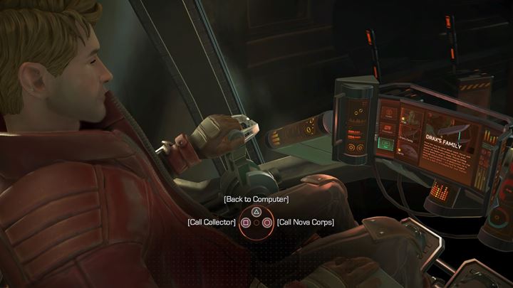 Simple enough - Marvels Guardians of the Galaxy: Back on the ship - Marvels Guardians of the Galaxy: Episode 1 - Tangled Up in Blue - Marvels Guardians of the Galaxy: The Telltale Series Game Guide