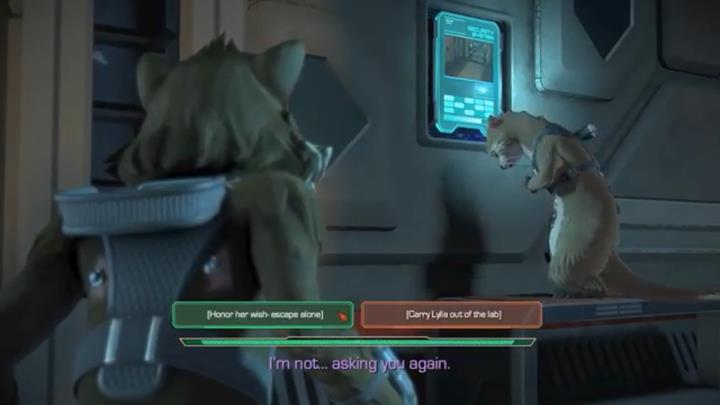 At this point, you have to make the second important choice in this episode - Marvels Guardians of the Galaxy: Chapter 3 - Every Picture Tells a Story - Marvels Guardians of the Galaxy: Episode 2 - Under Pressure - Marvels Guardians of the Galaxy: The Telltale Series Game Guide