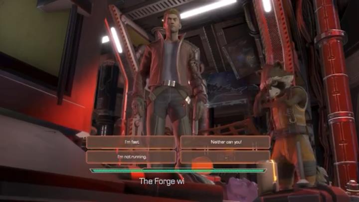 Then, the next action sequence occurs - Marvels Guardians of the Galaxy: Chapter 6 - Space Oddity - Marvels Guardians of the Galaxy: Episode 2 - Under Pressure - Marvels Guardians of the Galaxy: The Telltale Series Game Guide