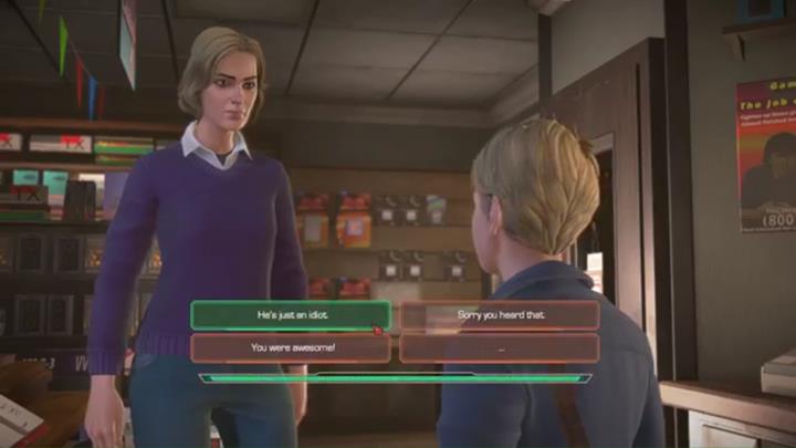 Peters mom shows up and you start another conversation - Marvels Guardians of the Galaxy: Chapter 1 - Living in the Past - Marvels Guardians of the Galaxy: Episode 3 - More Than a Feeling - Marvels Guardians of the Galaxy: The Telltale Series Game Guide