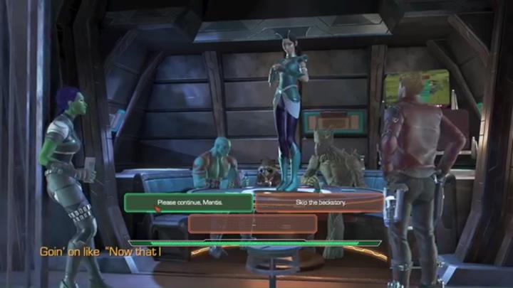 Dialog options - Marvels Guardians of the Galaxy: Chapter 5 - Blood on the Tracks - Marvels Guardians of the Galaxy: Episode 3 - More Than a Feeling - Marvels Guardians of the Galaxy: The Telltale Series Game Guide