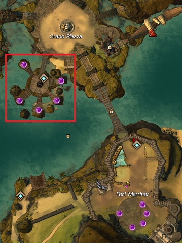 Marked portals lead to the beginning location - Common gaming - How to begin? - Guild Wars 2 - Game Guide and Walkthrough