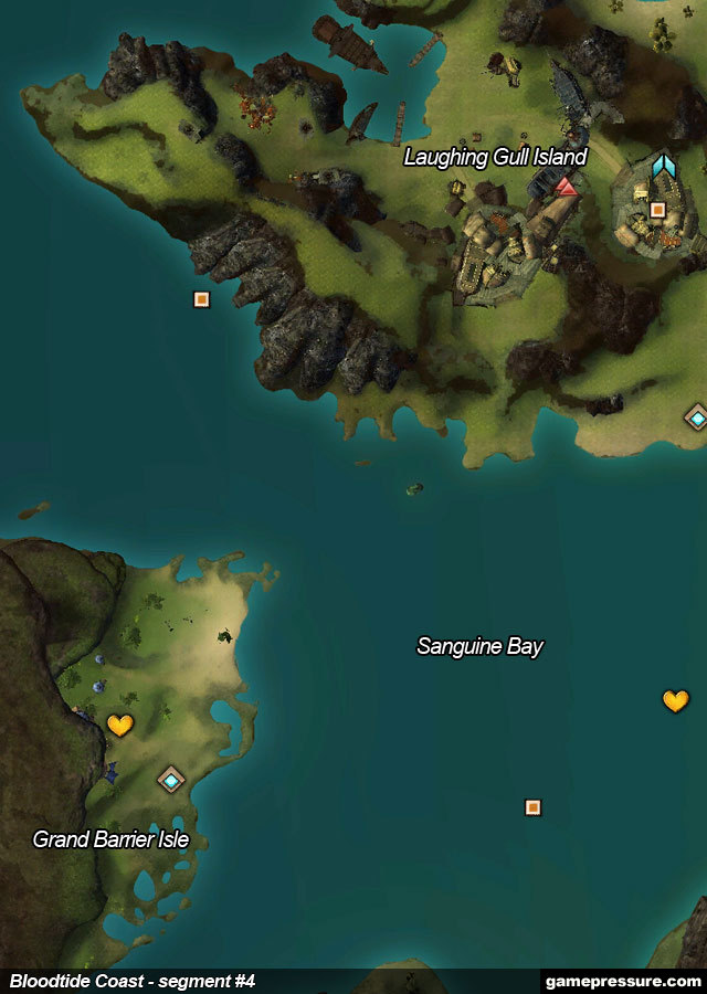 5 - Bloodtide Coast - Maps - Guild Wars 2 - Game Guide and Walkthrough