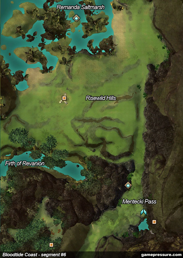 7 - Bloodtide Coast - Maps - Guild Wars 2 - Game Guide and Walkthrough