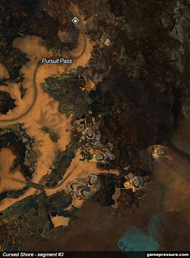 4 - Cursed Shore - Maps - Guild Wars 2 - Game Guide and Walkthrough