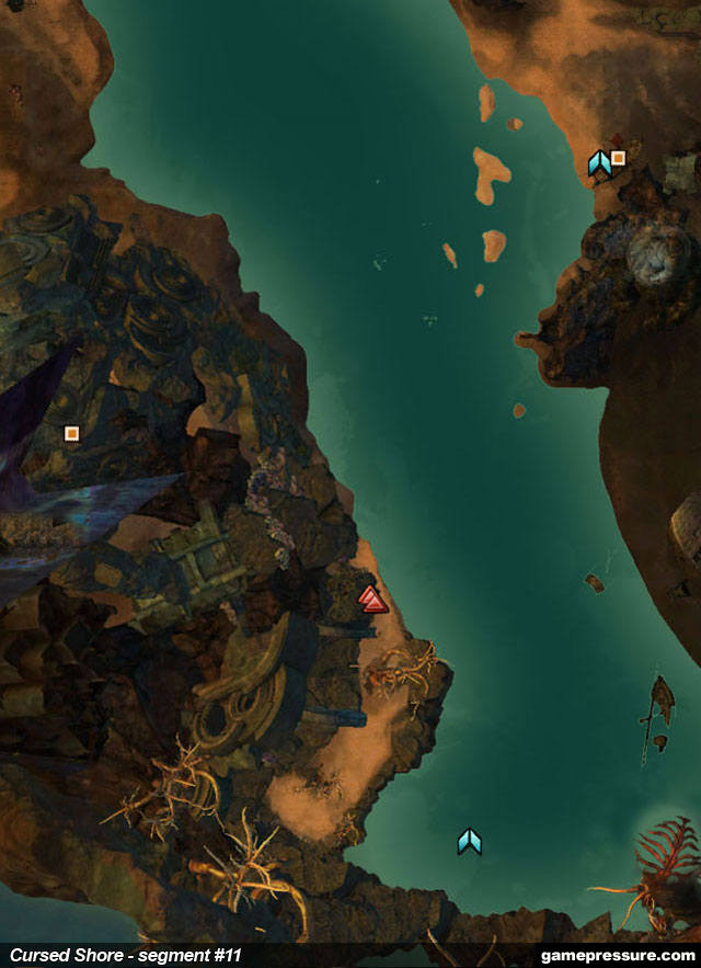 12 - Cursed Shore - Maps - Guild Wars 2 - Game Guide and Walkthrough