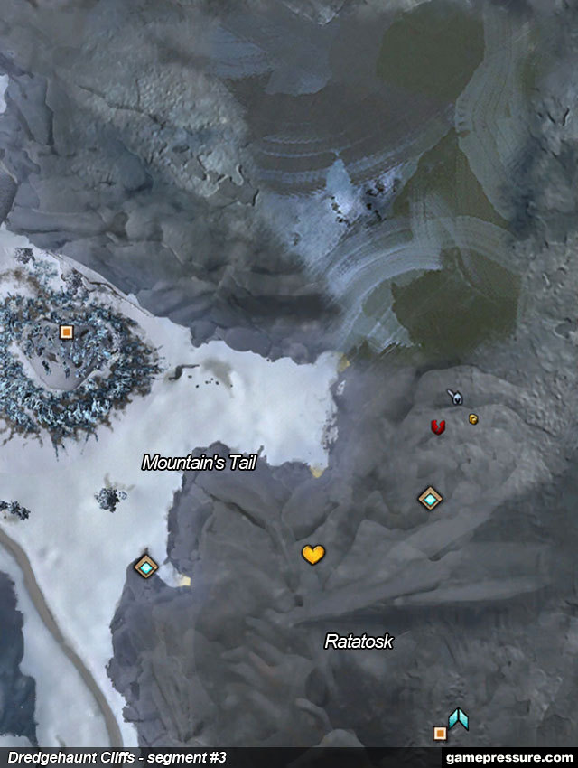 4 - Dredgehaunt Cliffs - Maps - Guild Wars 2 - Game Guide and Walkthrough