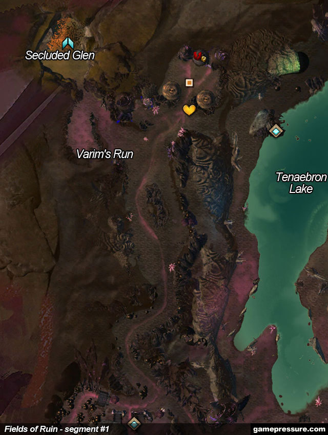 2 - Fields of Ruin - Maps - Guild Wars 2 - Game Guide and Walkthrough