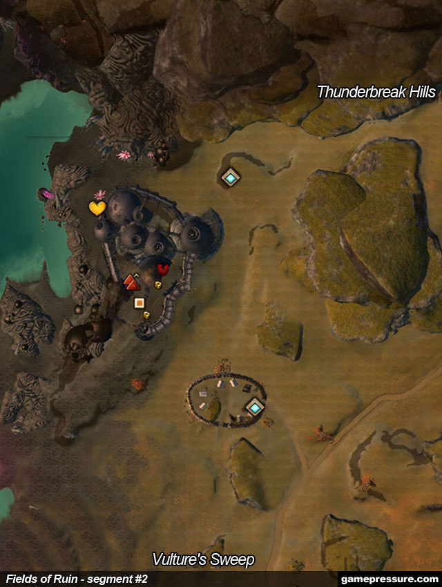 3 - Fields of Ruin - Maps - Guild Wars 2 - Game Guide and Walkthrough