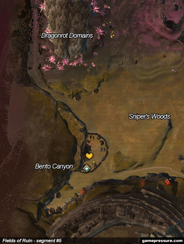 6 - Fields of Ruin - Maps - Guild Wars 2 - Game Guide and Walkthrough
