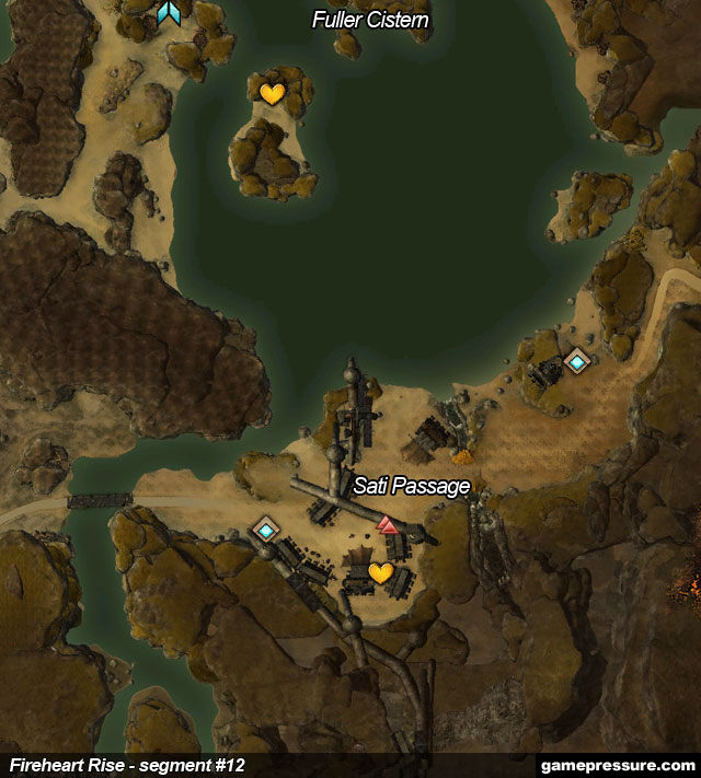 13 - Fireheart Rise - Maps - Guild Wars 2 - Game Guide and Walkthrough