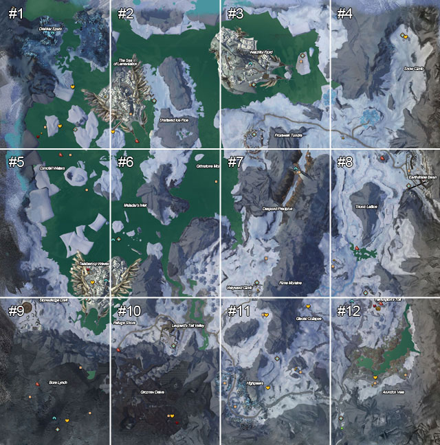 1 - Frostgorge Sound - Maps - Guild Wars 2 - Game Guide and Walkthrough