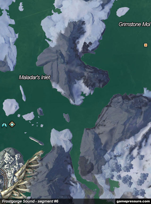 7 - Frostgorge Sound - Maps - Guild Wars 2 - Game Guide and Walkthrough