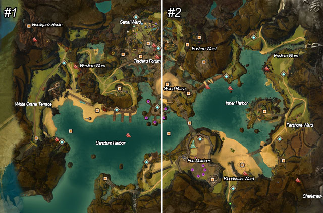 1 - Lion's Arch City - Maps - Guild Wars 2 - Game Guide and Walkthrough