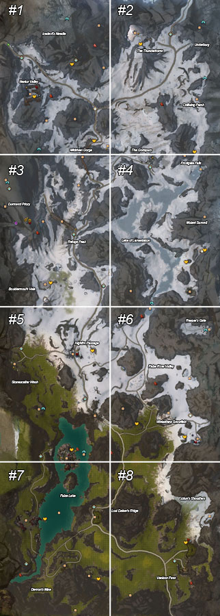 1 - Lonar's Pass - Maps - Guild Wars 2 - Game Guide and Walkthrough