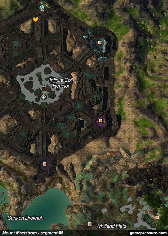 6 - Mount Maelstrom - Maps - Guild Wars 2 - Game Guide and Walkthrough